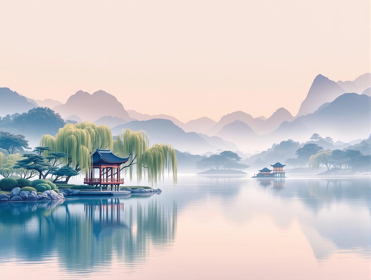 ai网站软件与杭州城市文旅合作 - 《烟雨临安》
